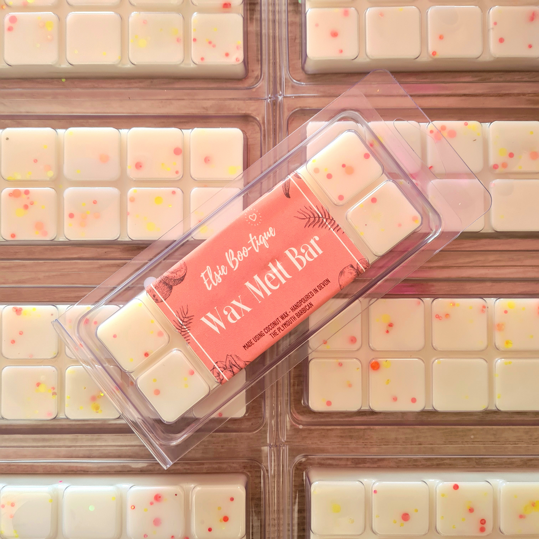 Tropical fruit scented wax melts