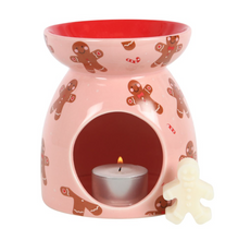 Load image into Gallery viewer, Pink Gingerbread Wax Melt Burner
